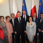 Uroczystość odznaczenia Złotym Krzyżem Zasługi