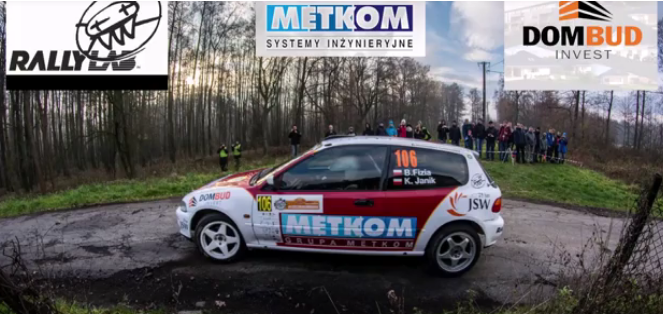 Załoga Metkom Rally Team na Cieszyńskiej Barbórce